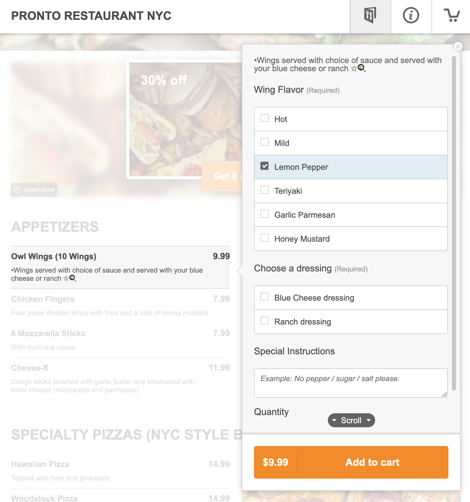 How to Set up Online Ordering System for Your Restaurant’s site