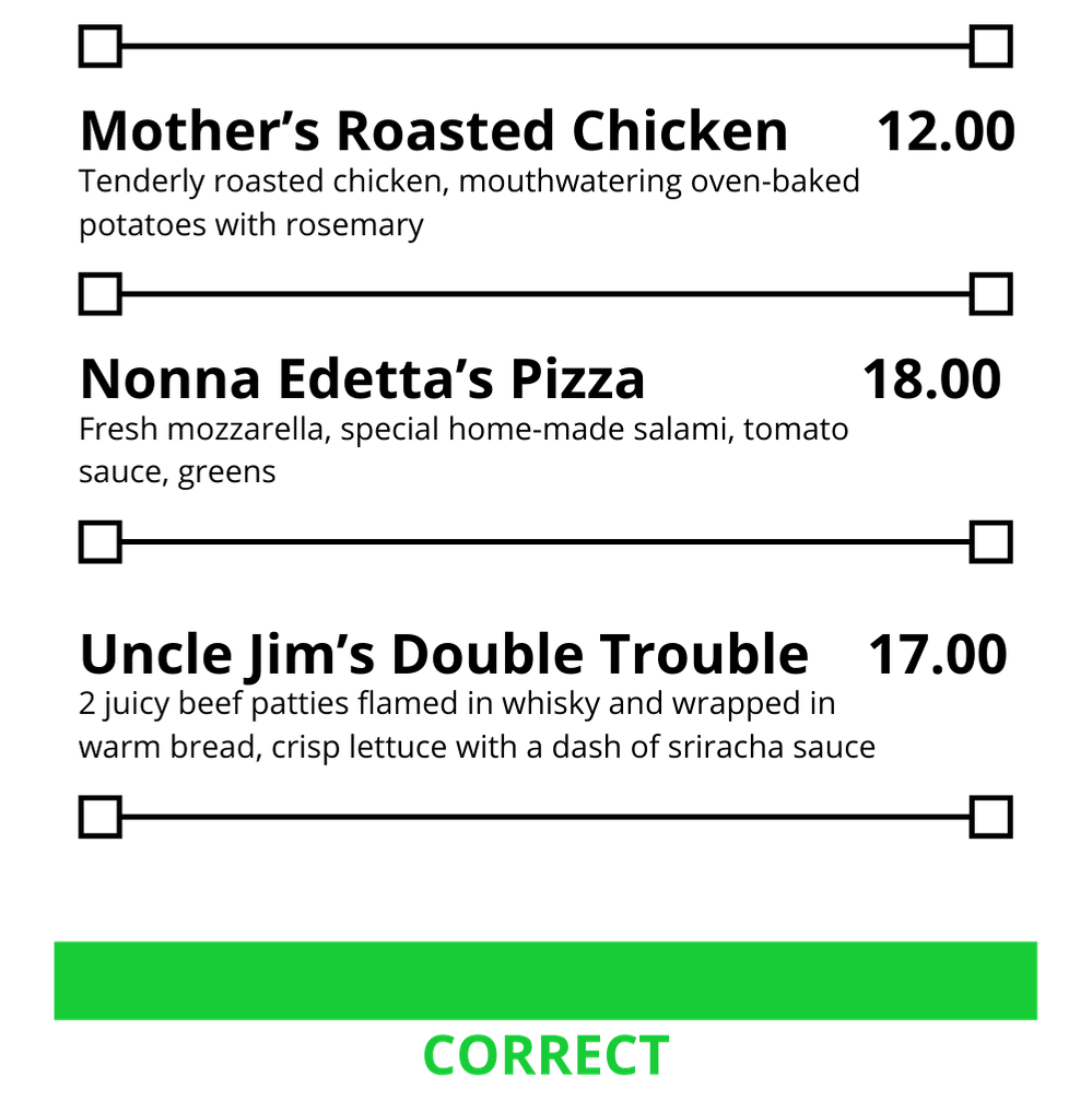 How to Write Delicious Restaurant Menu Descriptions That Sell